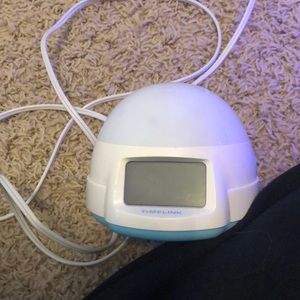 Light up digital clock